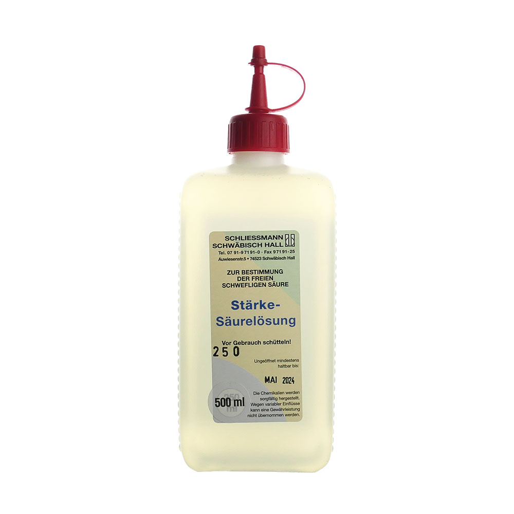 Stärke-Säurelösung 500 ml