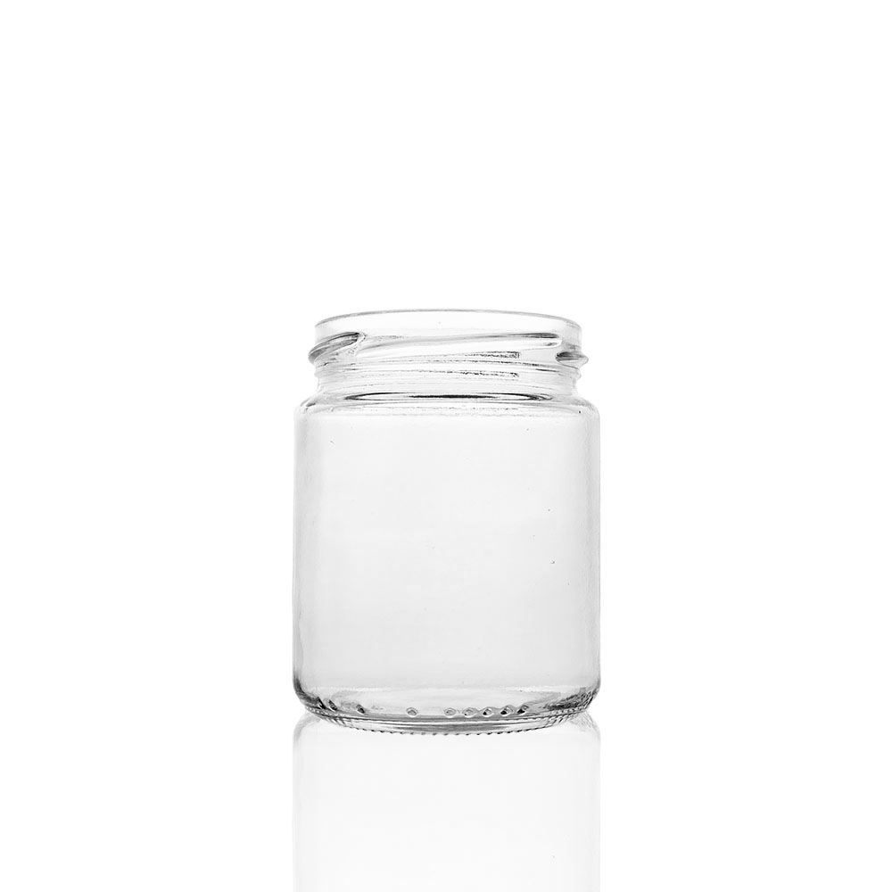 Weithalsglas 275 ml, TO66, Weißglas