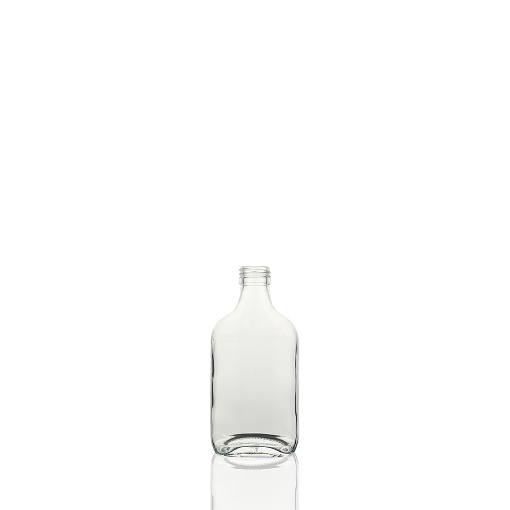 Taschenflasche 200ml weiß PP28