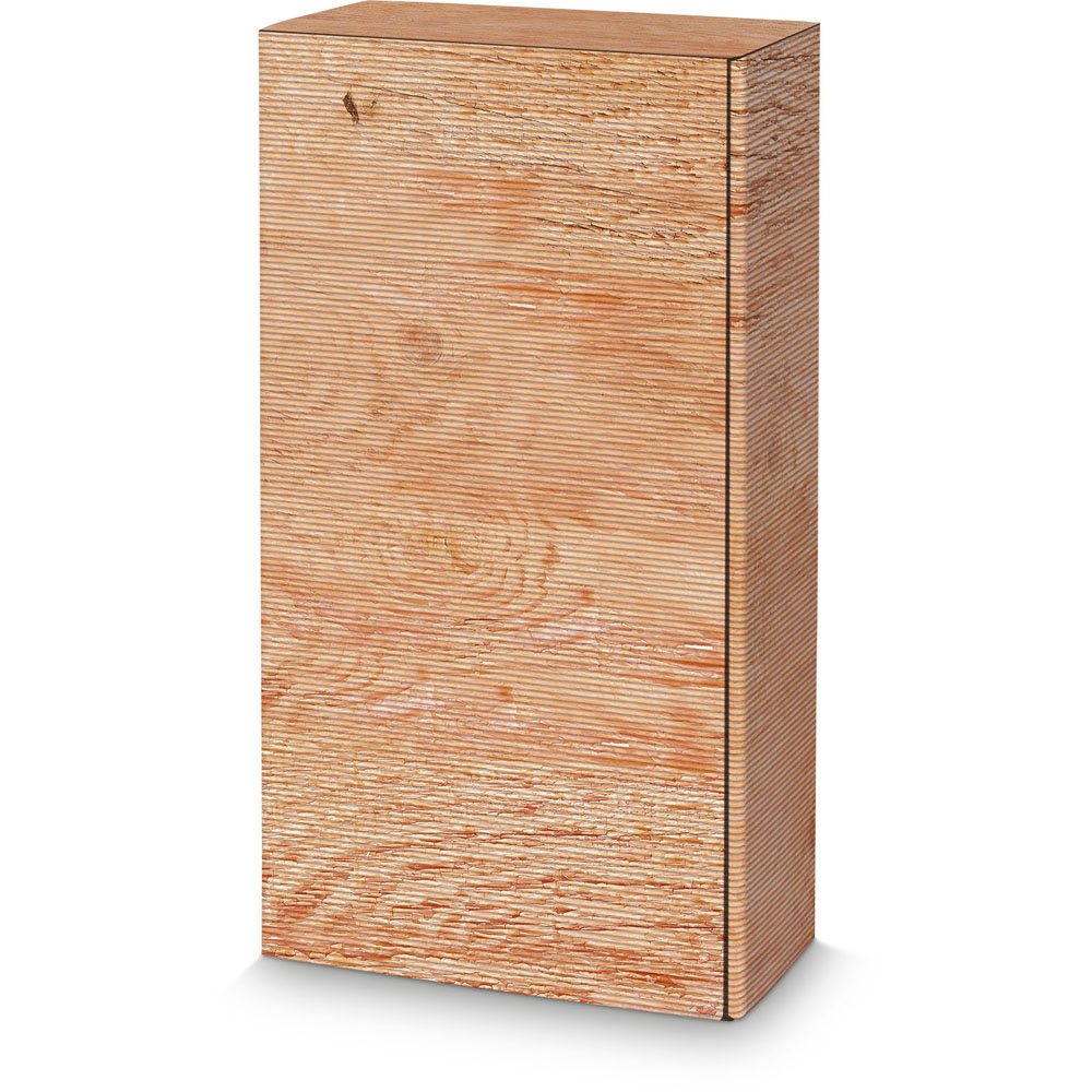 Modern Holz 2er Präsentkarton 360mm 