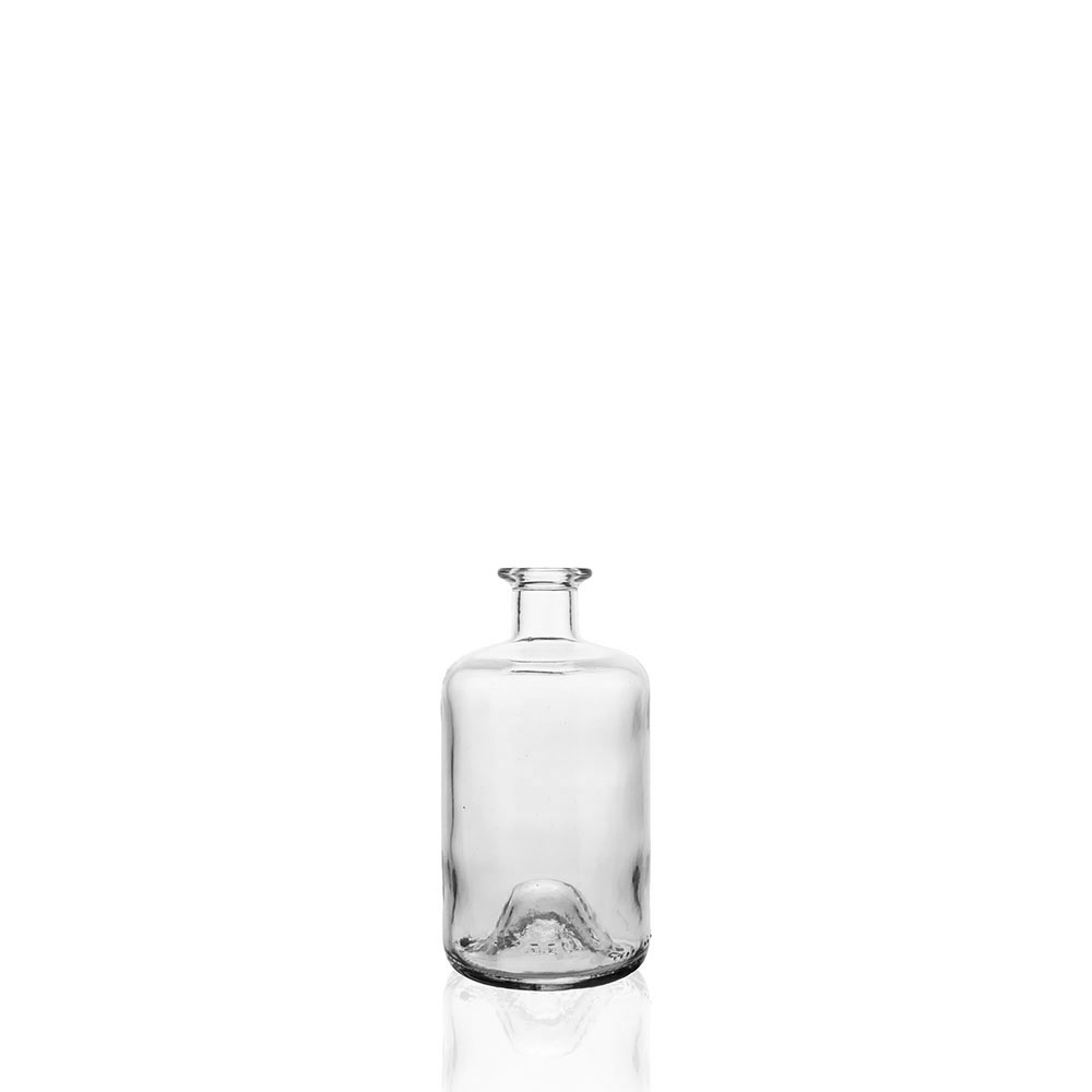 Apothekerflasche 200 ml, 18mm TR, Weißglas