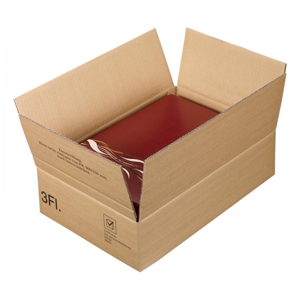 Versandkarton 3er liegend ohne Einlage Versandkarton 3er liegend ohne Einlage