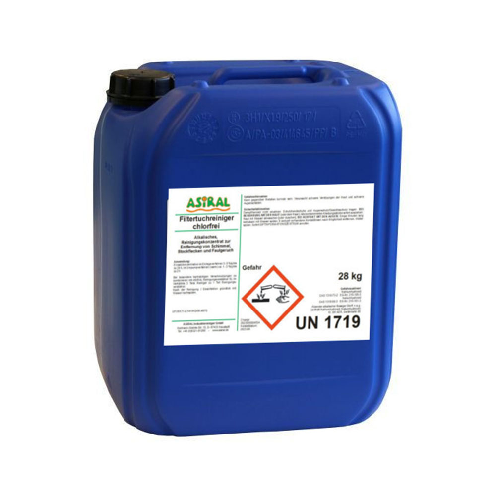 Filtertuchreiniger chlorfrei VPE 13,3kg Filtertuchreiniger chlorfrei VPE 13,3kg