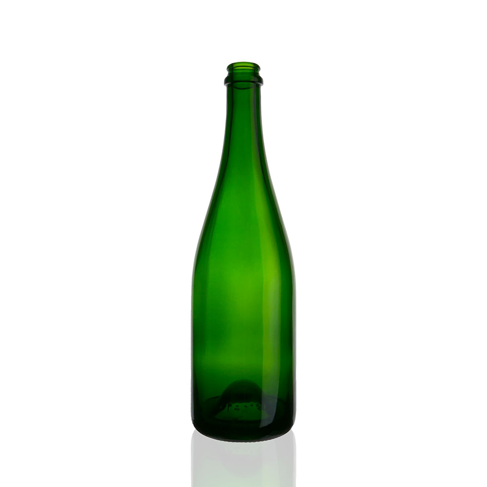 Sektflasche 0,75l 560,0g grün CC 29