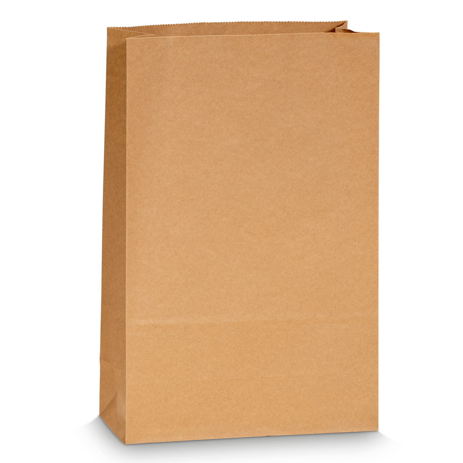 Kraftpapierbeutel Natur L, Blockboden Kraftpapierbeutel Natur L, Blockboden