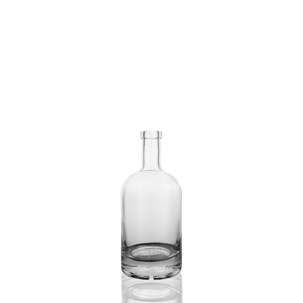 Apothekerflasche "leicht" 500ml weiß 19mm OBM