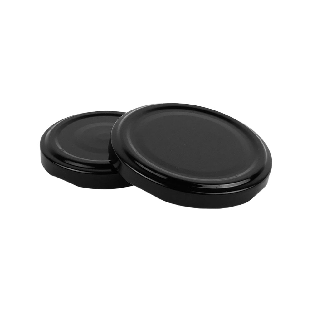 Weithalsdeckel TO48 schwarz, für ölhaltige Produkte geeignet, ohne Button Weithalsdeckel TO48 schwarz, für ölhaltige Produkte geeignet, ohne Button