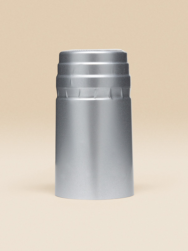 Weinkapsel PVC Kombi 31,3x60 mm Tafelsilber
