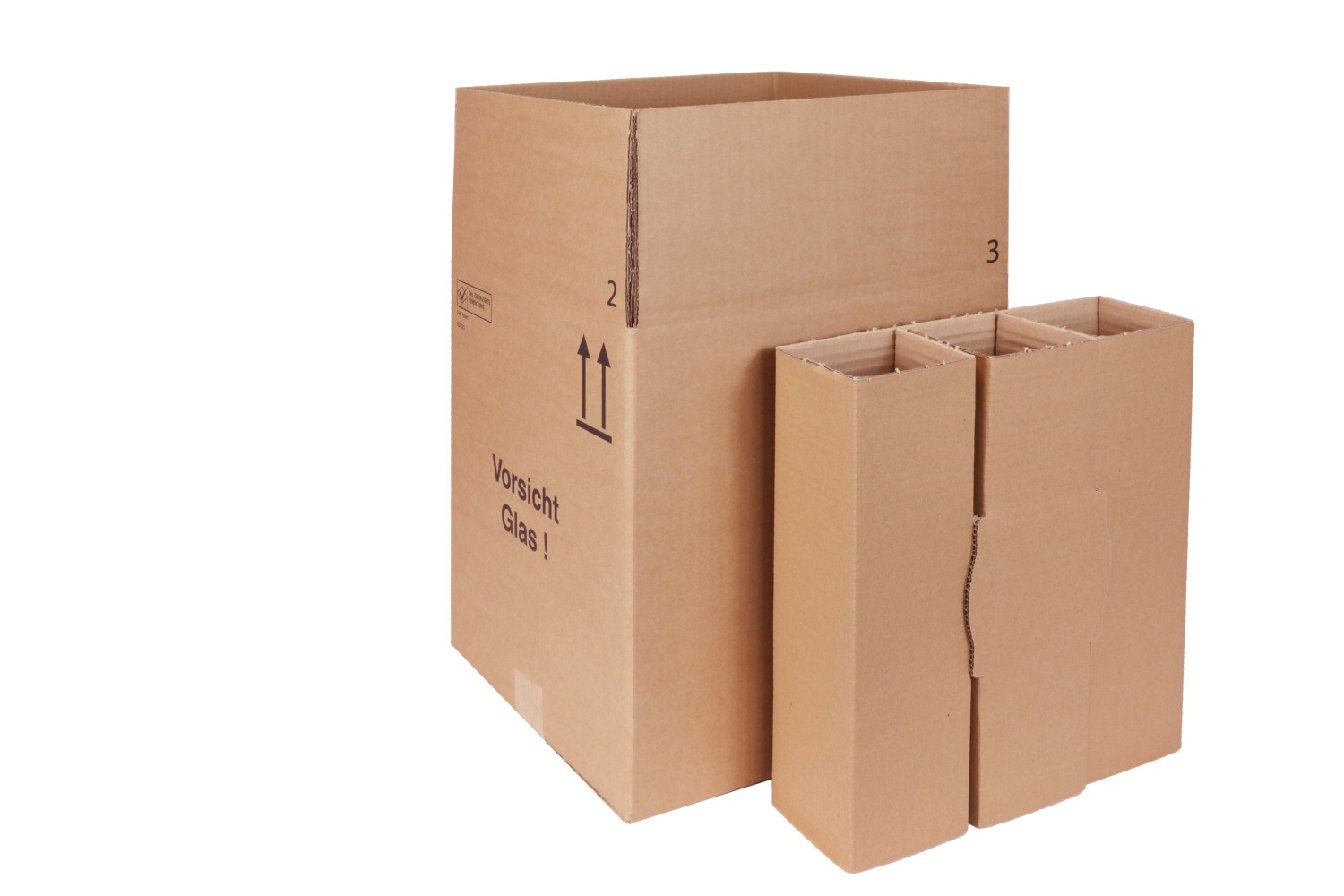 Versandkarton 9er mit Einlagen